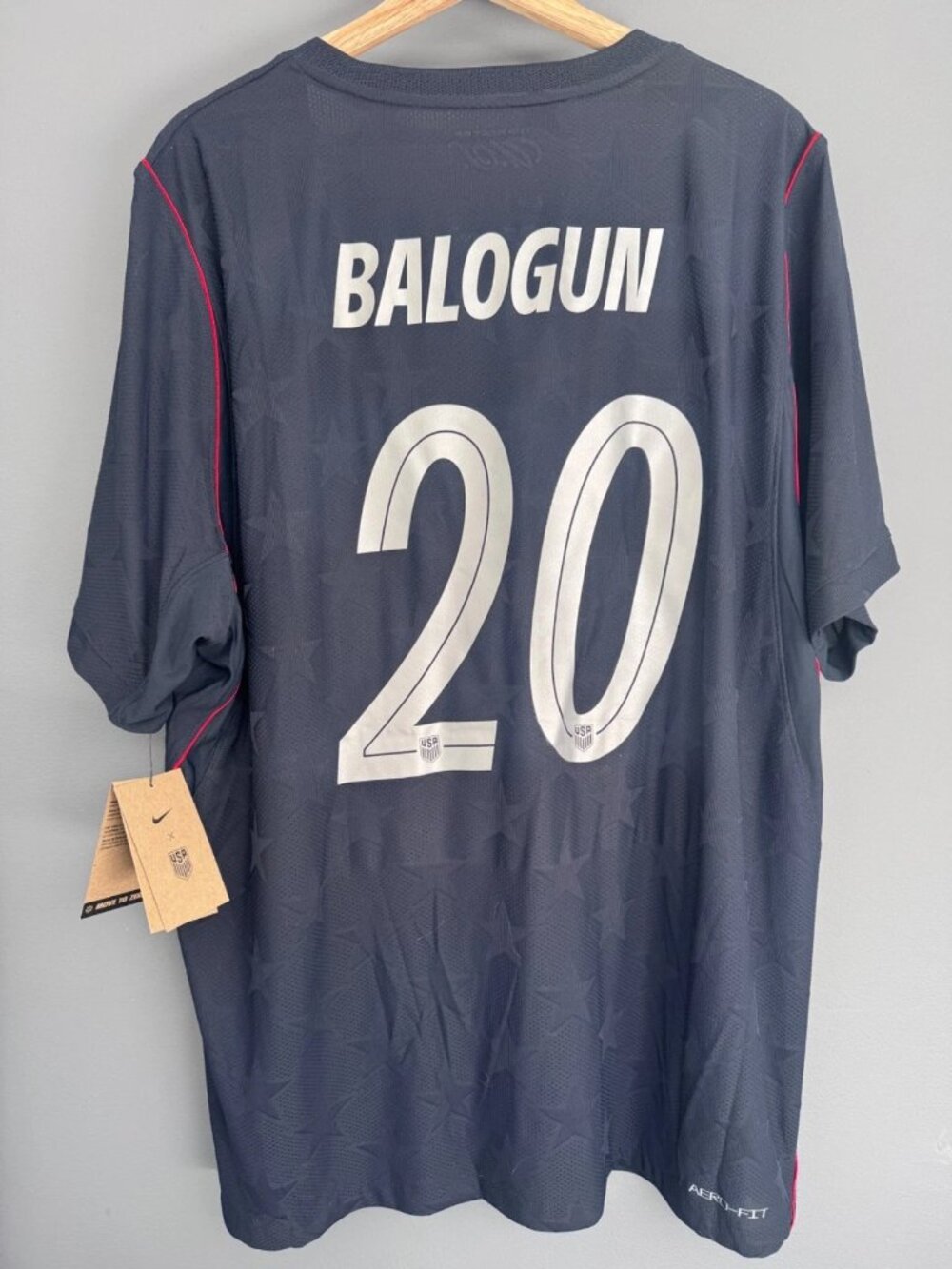 Balogun Away 2026 WC Soccer  Jersey Blue